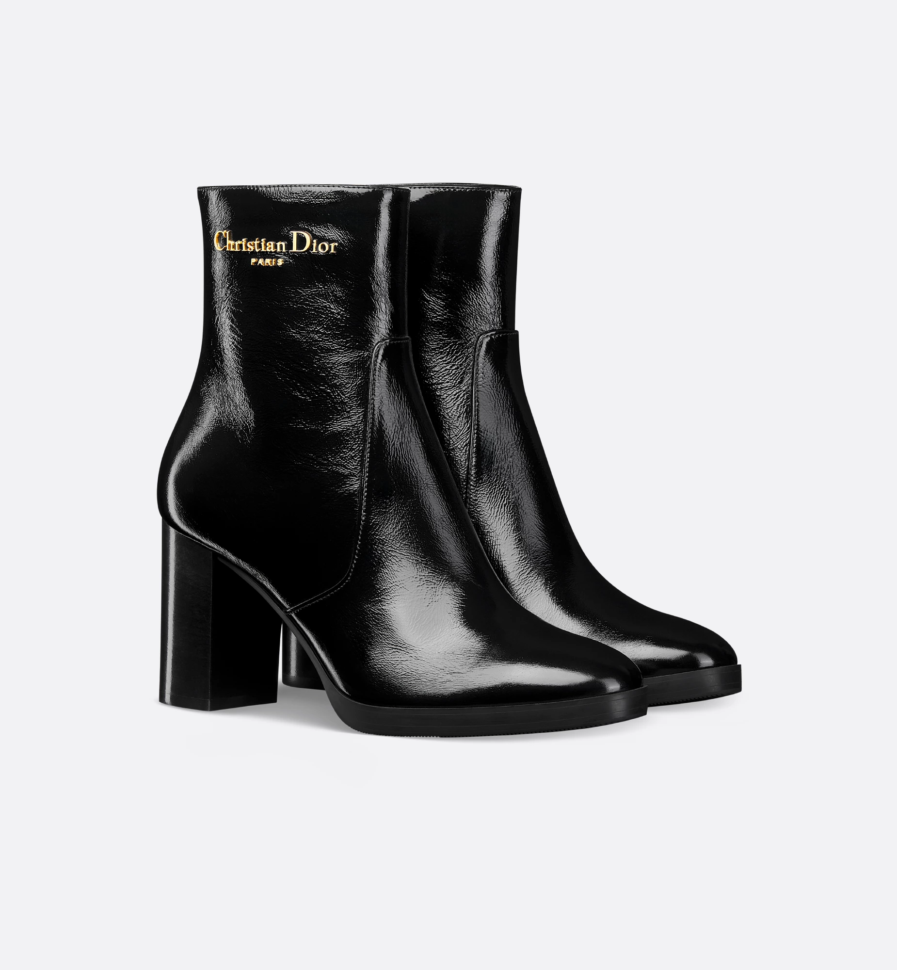 Dior D-Town Heeled Ankle Boot - Image 1